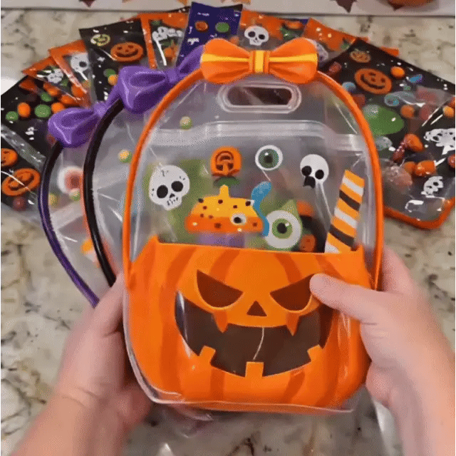 🔥Last Day 50% OFF - 🎃Halloween Plastic Goodie Bags