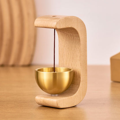 Minimalist Magnetic Wooden Door Chime
