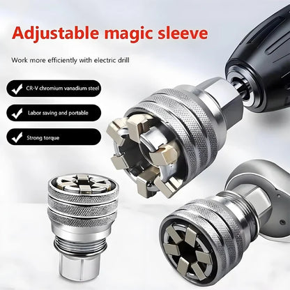 10-19mm Adjustable Universal Socket Wrench