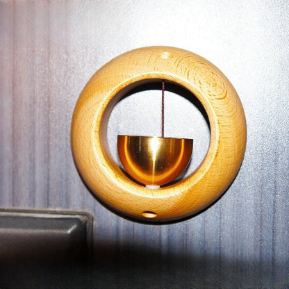 Minimalist Magnetic Wooden Door Chime