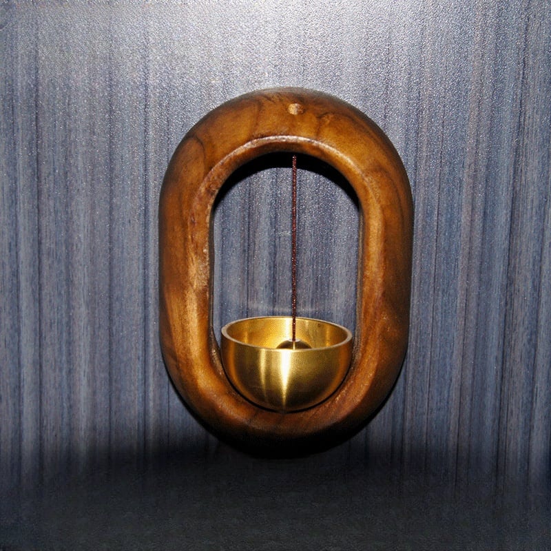 Minimalist Magnetic Wooden Door Chime